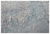 Olivine-Rich Crater Wall in Terra Sirenum