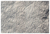 Mesa Exposing South Polar Layered Deposit Stratigraphy