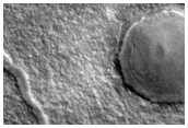 Distal Part of Young Channel in Lyot Crater