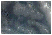Arabia Terra Impact Crater Ejecta and Rim