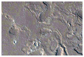 Amazonis Planitia Irregular Surface