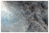 Clustered Mounds in Hypanis Valles Region