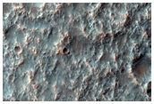 Narrow Ridges near Mariner Crater