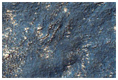 Outcrop with Possible Gully Features