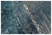 Layers on Hellas Planitia Rim and Proposed Site for Future Exploration