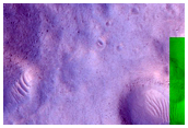 Possible Future Landing Site at Edge of Libya Montes