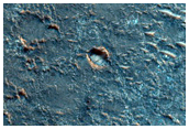 Tyrrhena Terra Crater Floor Deposit
