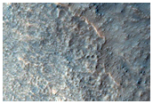 Possible Olivine in Ridge North of Hellas Region