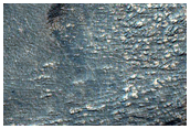 Tongue-Shaped Debris Lobe at Source Region of Lobate Debris Apron