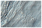 Tongue-Shaped Flow Features Near Reull Vallis