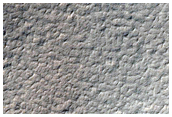 Large Crater Near Edge of South Polar Layered Deposits