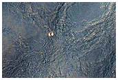 Southern Mid-Latitude Collapsed Crater