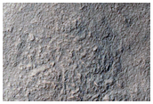 Gullies on Mound Near Reull Vallis