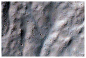Crater in Terra Cimmeria with Gullies