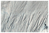 Monitor Steep Slope of Asimov Crater