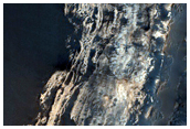 Impact Crater in Layered Materials in Meridiani Planum