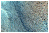 Possible Hydrate-Rich Terrain in Northern Plains Crater