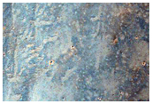 Fan in Crater Southwest of Lasswitz Crater