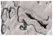 South Polar Residual Cap in Summertime