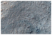 Possible Olivine-Rich Terrain in Gullied Crater Wall in Terra Sirenum