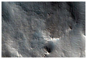 Compare Crater Walls of Low Elevation Crater To High Elevation Crater