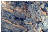 Stratigaphy of Crommelin Crater