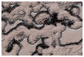 South Polar Residual Cap in Late Summer