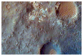 MSL Landing Site in Gale Crater