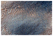 Slope Features in North Facing Wall