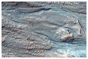 Slope Features on Wall of Palikir Crater