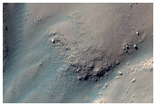 Monitor Slope Activity of Asimov Crater