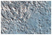 Polygonal Ground Near Debris Flows as Seen in MOC Image M1801635