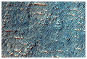 Possible Olivine-Rich Terrain on Crater Floor