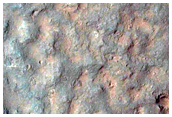 MSL Rover Landing Site in Gale Crater