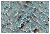 Channel within Larger Channel Near Ausonia Montes
