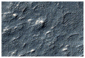 Irregular Terrain South of Reull Vallis