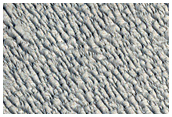 Circular Depression as Seen in CTX Image