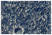 Large Pit Crater in Daedalia Planum