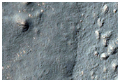 Tongue-Shaped Flow Feature and Clam-Shaped Feature in Hellas Montes Region