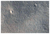 Fresh Impact Site with Bright Material