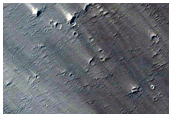 Crater and Wind Streak Features