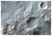 Central Uplift of a 14-Kilometer Impact Crater in Terra Cimmeria