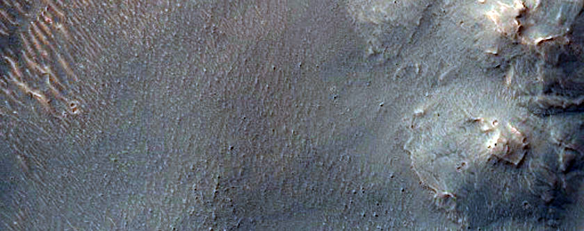 Greater Tharsis Region Escarpment or Ridge
