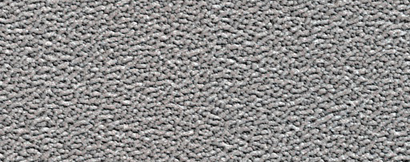 Early Spring Image of North Polar Residual Cap Small Crater and Frost Cover