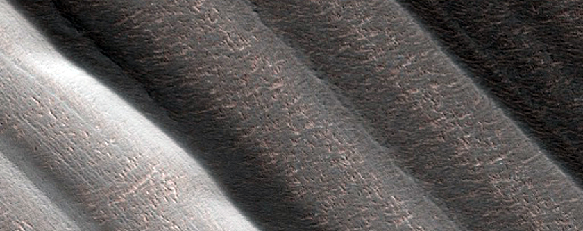 Possible Powder Avalanches at North Polar Scarp in Chasma Boreale