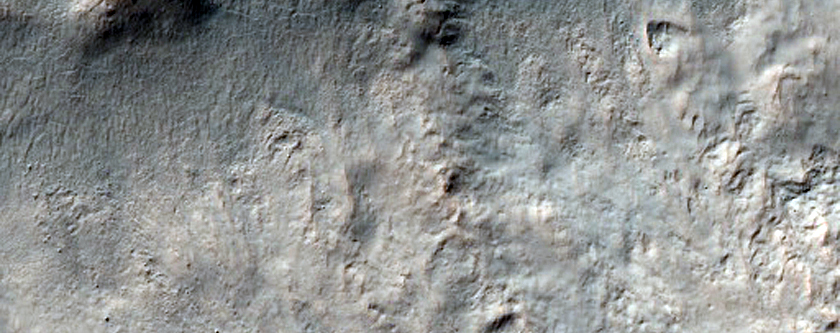 Double Layer Ejecta Crater