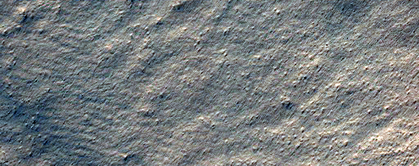 Crater with Gullies