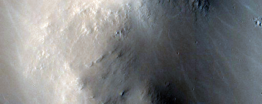 Crater West of Nili Fossae Region