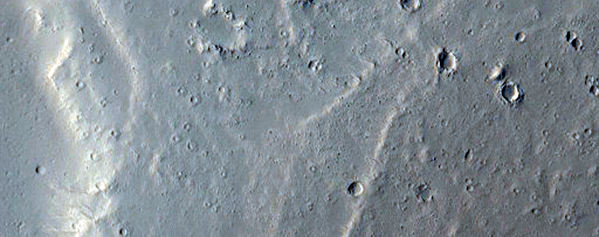 Channel in Tharsis Region