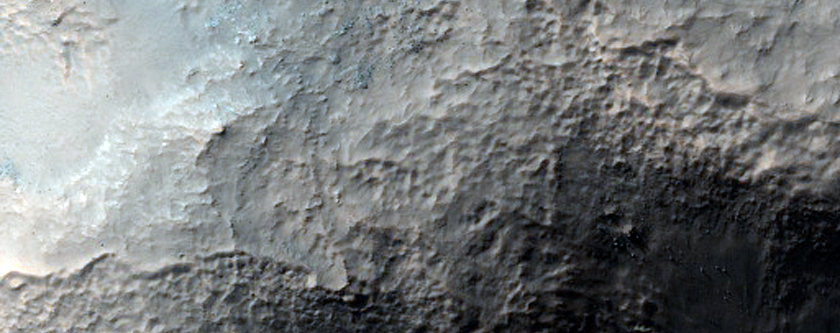 Crater with Gullies